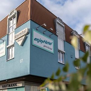 Enjoyhotel Garni Korntal Stuttgart B&B Parkplatz Sprinter Penny